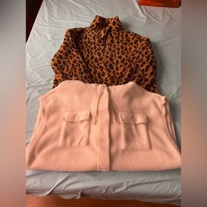 PacSun pullover and vest duo